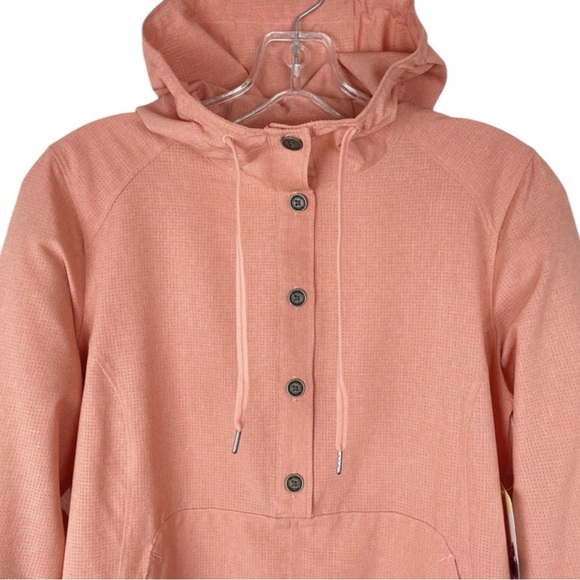 MARMOT Lorey AirExchange Pullover in Coral Pink Size Small — GORGEOUS!!! - Picture 3 of 8
